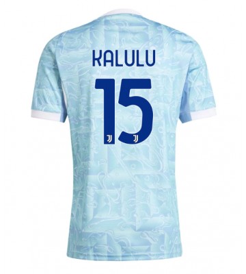 Juventus Pierre Kalulu #15 Udebanetrøje 2025-26 Kortærmet